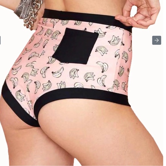 Lolli Tasty Bananas Cheeky High Waisted Bottom - Picture 2 of 6
